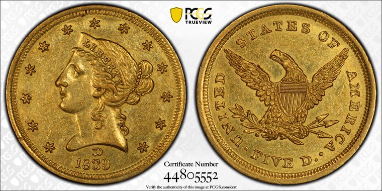 Cert 44805552 - Coin Image