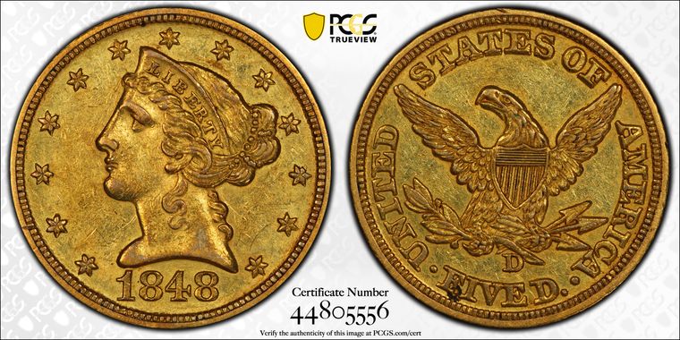 Cert 44805556 - Coin Image