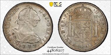 1777-PTS PR 8 R Calico-1174 AU58