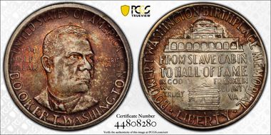 1946-S 50C Booker T. Washington MS65