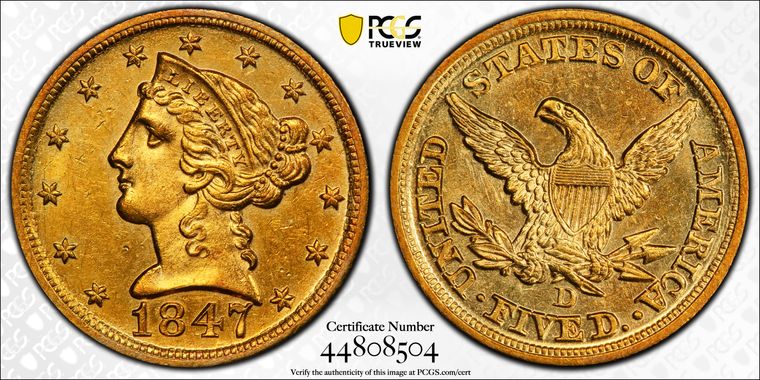 Cert 44808504 - Coin Image