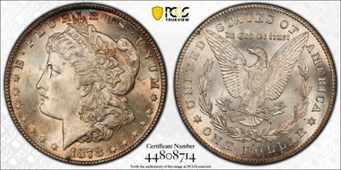 1878-S $1 MS64