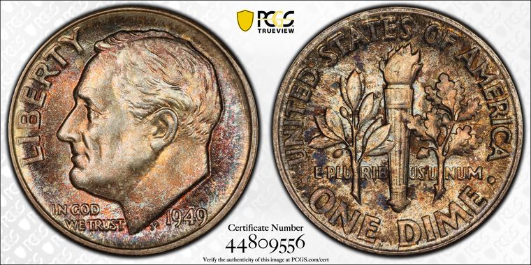 Cert 44809556 - Coin Image