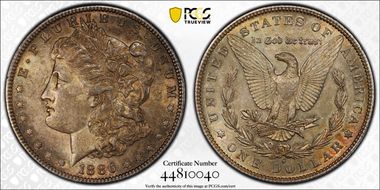 1886-S $1 AU55