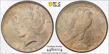 1923 $1 MS64