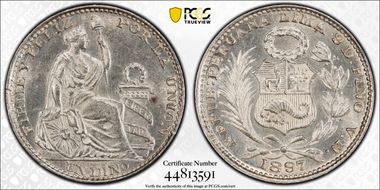1897-VN Dinero KM-204.2 MS63
