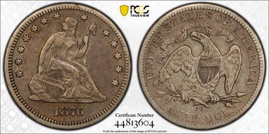 1876-CC 25C VF25