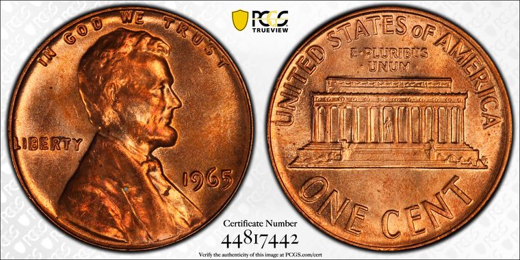 Cert 44817442 - Coin Image