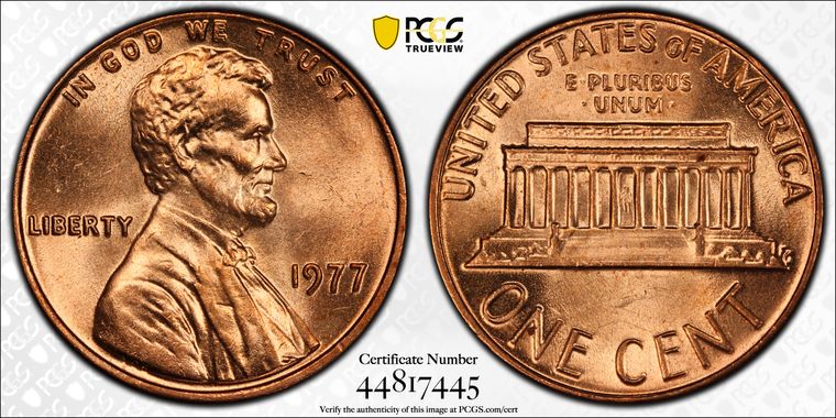 Cert 44817445 - Coin Image