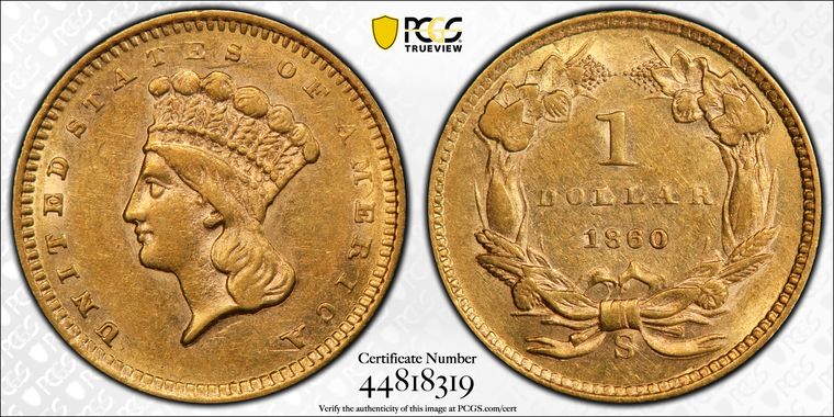 Cert 44818319 - Coin Image