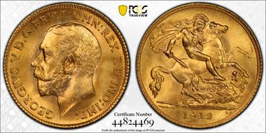 1912 1/2 Sov S-4006 MS66