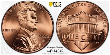 2022-D 1C Shield MS67RD
