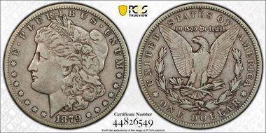 1879-CC $1 Capped Die VF30