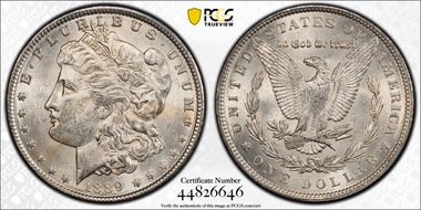 1889 $1 MS62