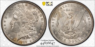 1889 $1 MS63
