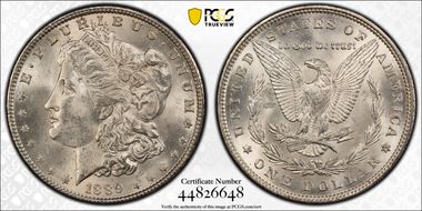1889 $1 MS62