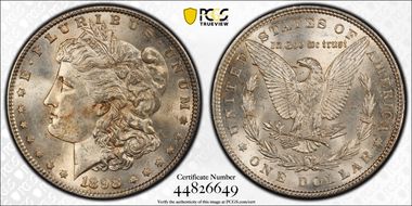 1898 $1 MS62