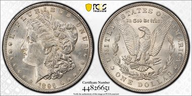 1896 $1 VAM 4, Doubled Stars N1
