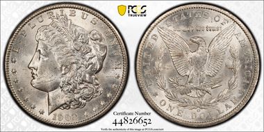 1902-O $1 MS62