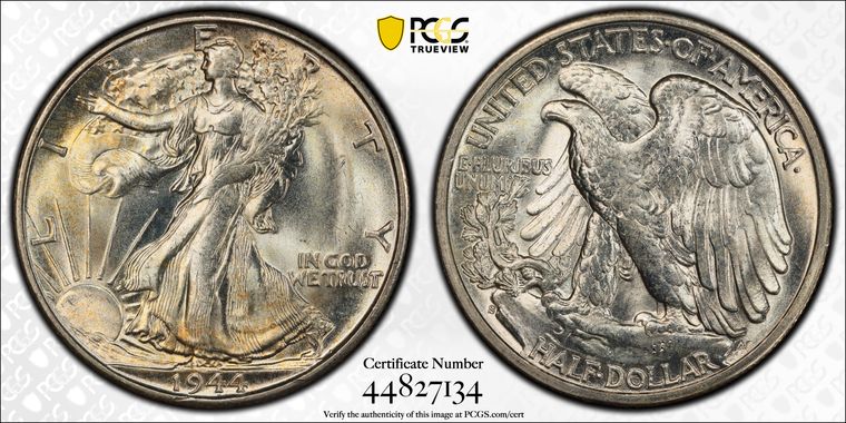 Cert 44827134 - Coin Image