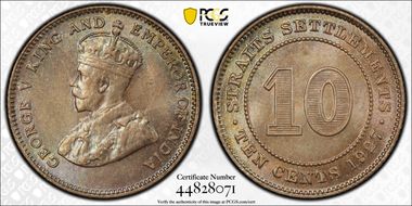 1927 10C MS66