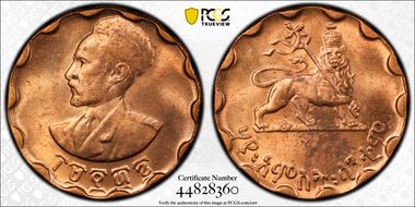 EE1936 (1943-44) 25C KM-36 MS63RB