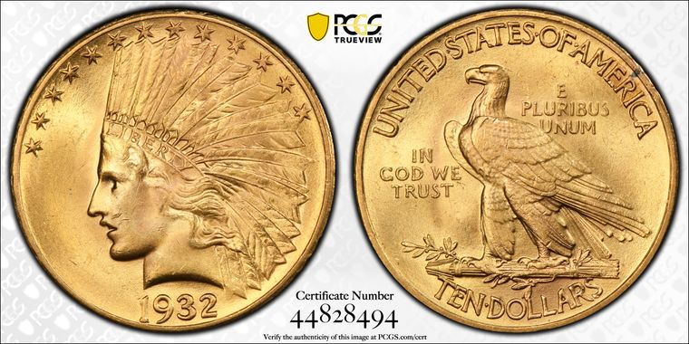 Cert 44828494 - Coin Image