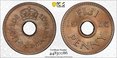 1936 1D Edward VIII MS64