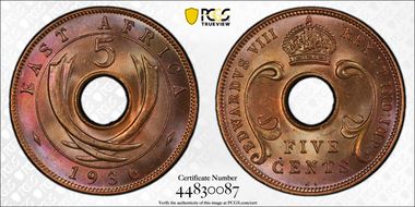 1936-KN 5C KM-23 MS66BN