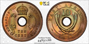 1936-KN 10C KM-24 MS65BN