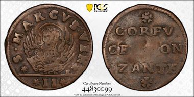 (1710-97) 2 Sol KM-3 Isole del Levante VF30BN