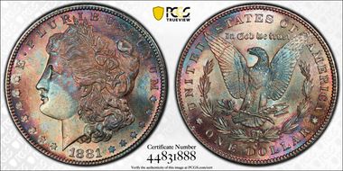 1881-S $1 MS65