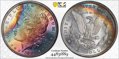 1882 $1 MS63