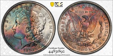1883-O $1 MS63