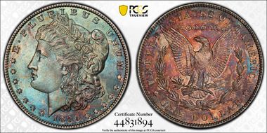 1886 $1 MS63