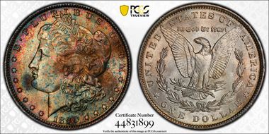 1890 $1 MS63