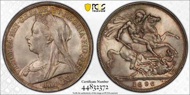 1896 Crown S-3937 LX Edge MS64