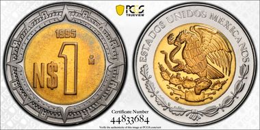 1995-Mo Peso PR68CAM