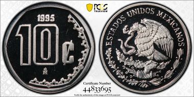 1995-Mo 10C PR69CAM