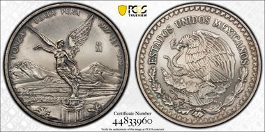 1997-Mo Onza Libertad Ag MS64