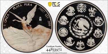 2007-Mo Onza Libertad Ag PR68DCAM