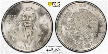 1979-Mo 100 P KM-483.2  Ag MS66