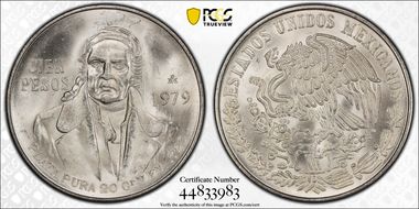 1979-Mo 100 P KM-483.2  Ag MS66