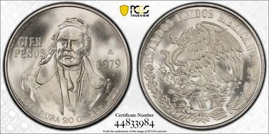 1979-Mo 100 P KM-483.2  Ag MS66