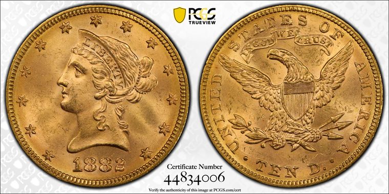 Cert 44834006 - Coin Image