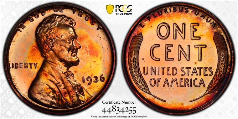 Cert 44834255 - Coin Image