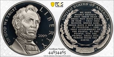 2009-P $1 Abraham Lincoln PR69DCAM