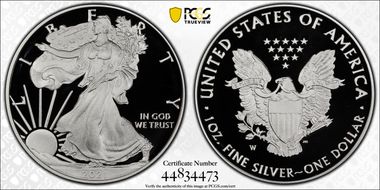 2021-W  $1 Silver Eagle - Type 1 PR69DCAM