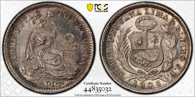 1906/896-JF 1/2 Din KM-206.2 MS65