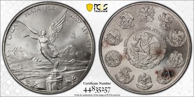 2007-Mo Onza Libertad Ag MS67